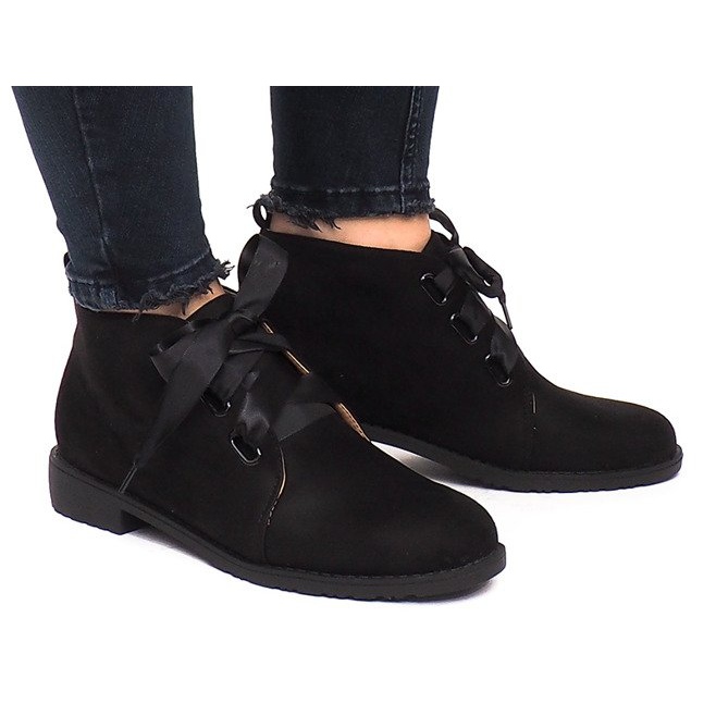 Arcos Botas de Camurça 100-815 Preto