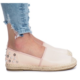 Alpercatas rosa com tachas Dolita