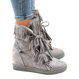 Tênis com isolamento cinza H6301AR-36