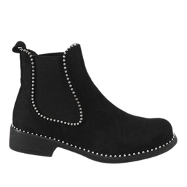 Botas pretas isoladas HQ960 preto