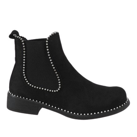 Botas pretas isoladas HQ960 preto