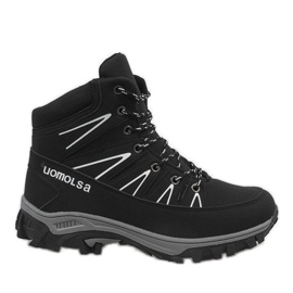 Botas de neve pretas com isolamento F-23-1 preto