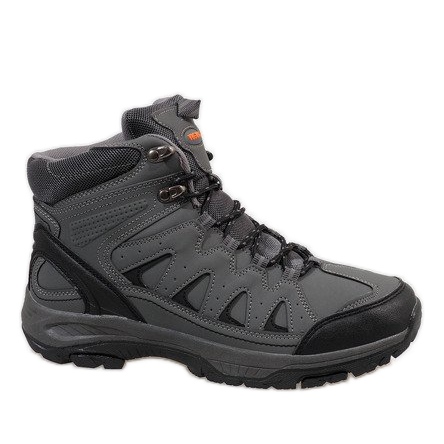 Botas de neve com isolamento cinza M8240-2