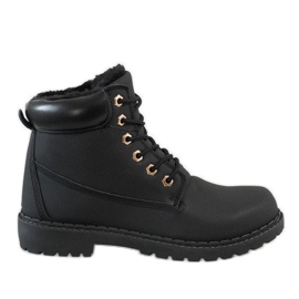 Botas isoladas pretas B1819-1 preto