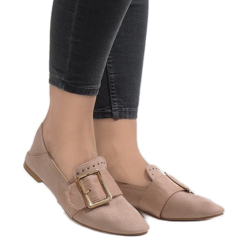 Bailarinas de mocassins rosa 6979-P