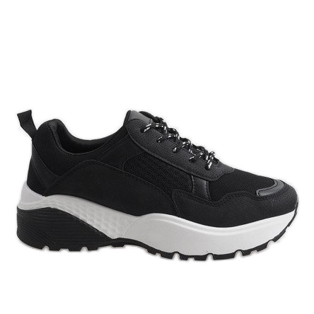 Sapatos esportivos da moda pretos LT017