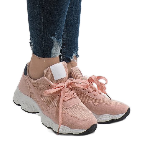 Tênis esportivos rosa E-102