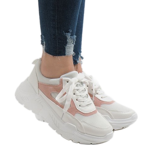 Sapatos esportivos da moda brancos PP-37