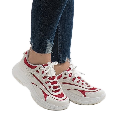 Calçados esportivos da moda brancos BO-15