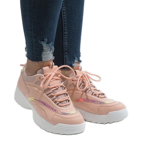Sapatos esportivos da moda rosa BO-62