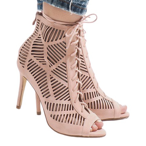 Botas rosa em um pino 1610-225 Botas rosa em um pino 1610-225