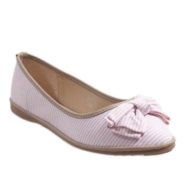 Bailarinas rosa com arco SK40