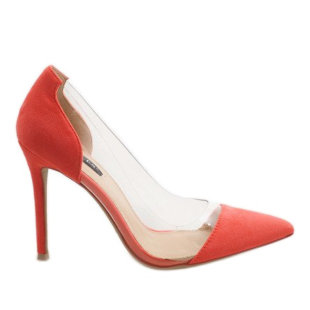 Pinos transparentes laranja 5049-36