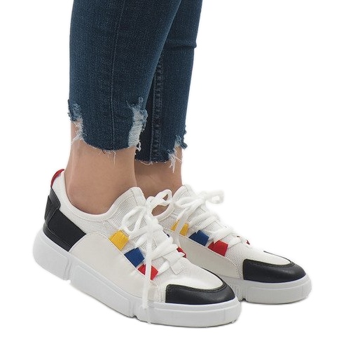 Tênis preto e branco para tênis esportivos 2018-9