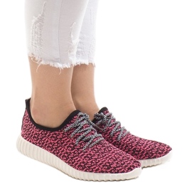 Sapatos esportivos rosa MH-17 Sapatos esportivos rosa MH-17