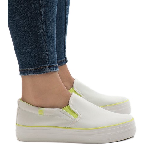 Tênis branco plataforma GF-41