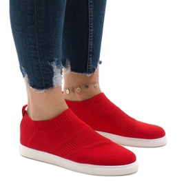 Calçados esportivos vermelhos 1150-Y