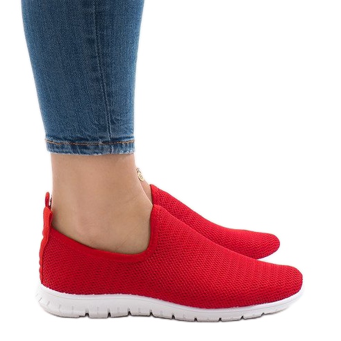 Calçados esportivos vermelhos 909-17