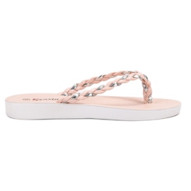 Seastar -de-rosa Flip-flops tecidos rosa