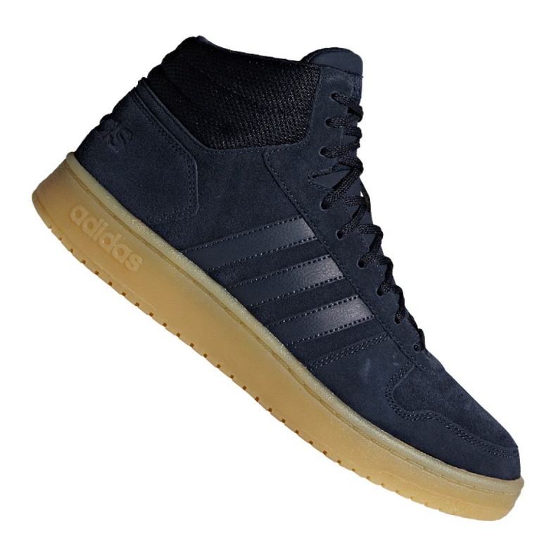 Tênis de basquete adidas Hoops 2.0 Mid M F34798 azul marinho azul marinho