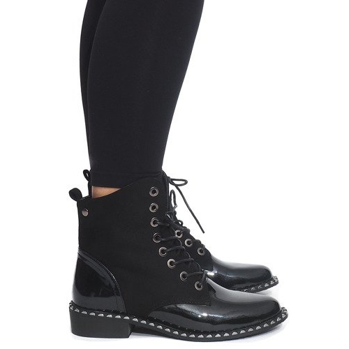 Botas Lacadas Exclusivas BL-29 Preto