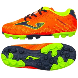 Joma Champion Jr 908 Fg CHAJW.908.24 chuteiras multicolorido laranja