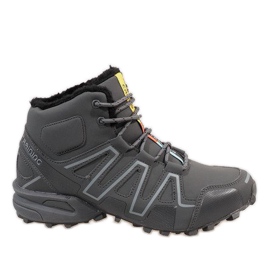 Botas de neve com isolamento cinza BN8810