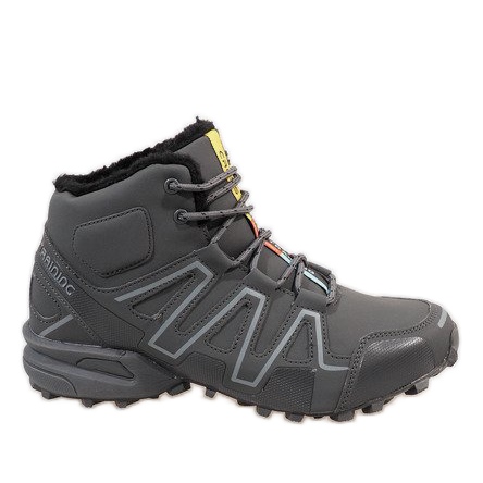Botas de neve com isolamento cinza BN8810