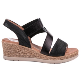 Clowse Sandálias Light Wedge preto