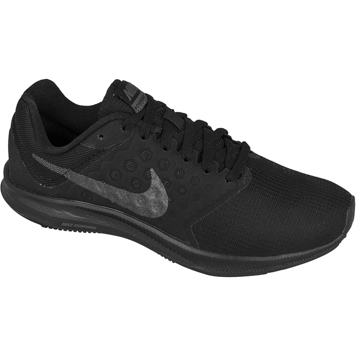 T nis de corrida Nike Downshifter 7 W 852466 004 preto KeeShoes