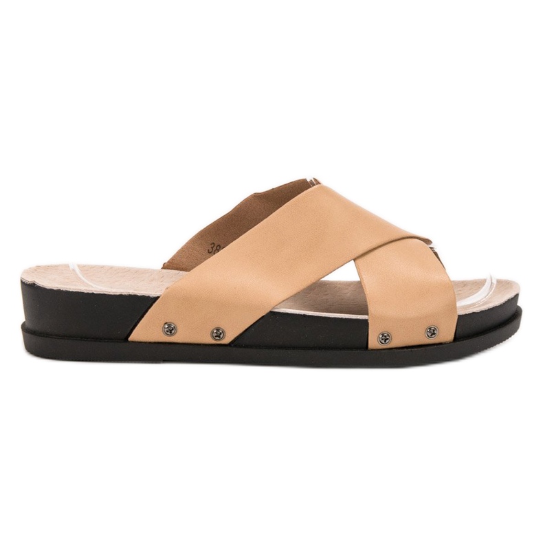 Clowse Chinelos bege