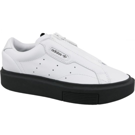 Sapatos Adidas Sleek Super Zip W EF1899 branco