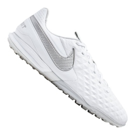 Chuteira Nike Legend 8 Pro Tf M AT6136-100 branco branco