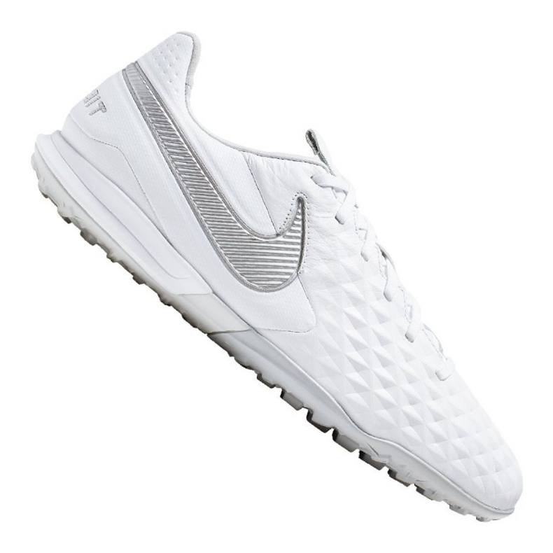 Chuteira Nike Legend 8 Pro Tf M AT6136-100 branco branco