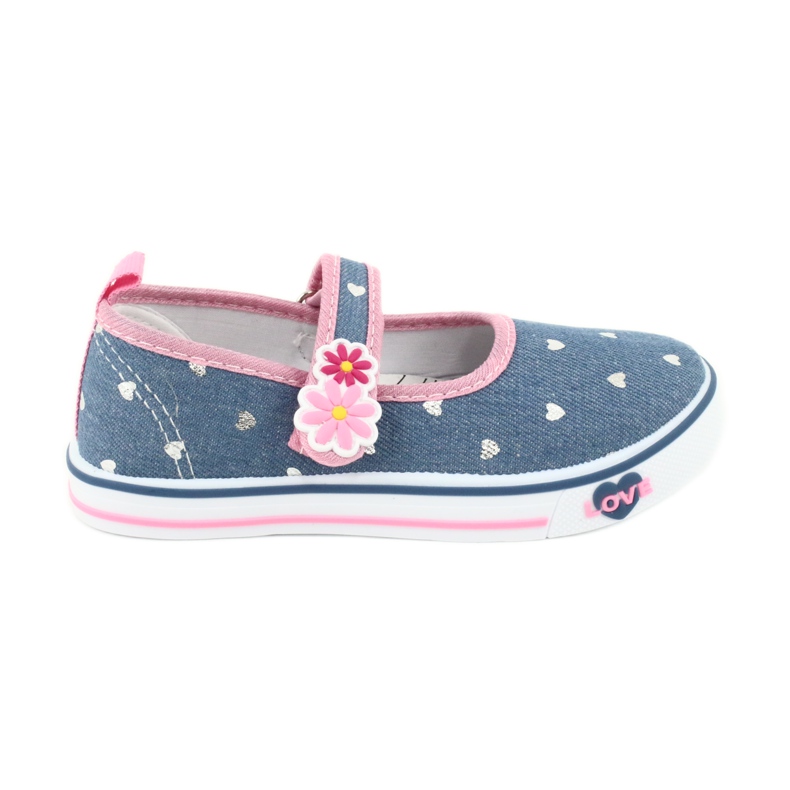 American Club TEN14 de velcro azul rosa cinza