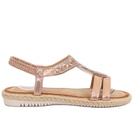 -de-rosa Sandálias Champagne espadrilles CO-78 Champagne