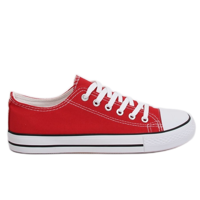 Tênis feminino vermelho clássico XL03 vermelho