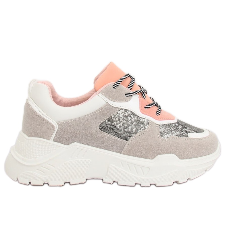 Tênis esportivos cinza LV88P Snake