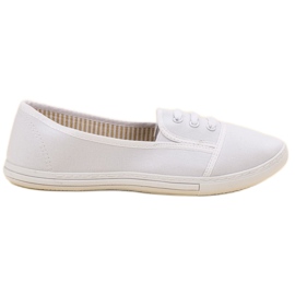 Balada Tênis slip-on branco Balada Tênis slip-on branco