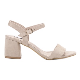 Sandálias de camurça VICES castanho