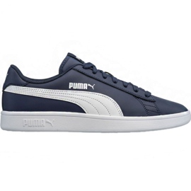 Marinha Sapatos Puma Smash v2 LM 365215 05 azul marinho