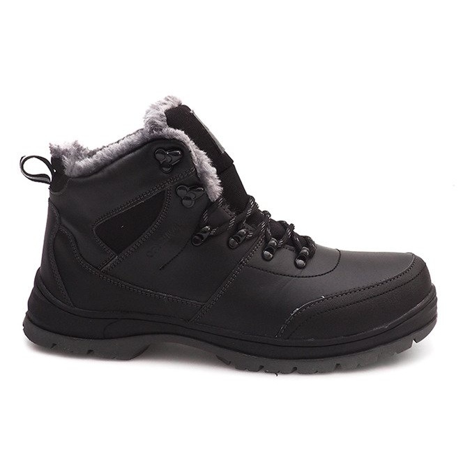 Botas de neve quentes M16921 pretas preto