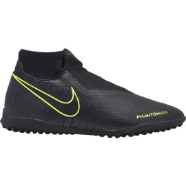 Chuteiras Nike Phantom Vsn Academy Df Tf M AO3269 007 pretas preto preto