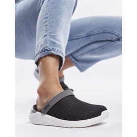 Crocs Literide Clog 05M Fumaça Negra multicolorido