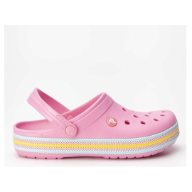Crocs Crocband Sport Cord Clog 669 Limonada Rosa multicolorido