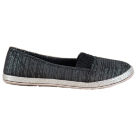SHELOVET Tênis slip-on preto