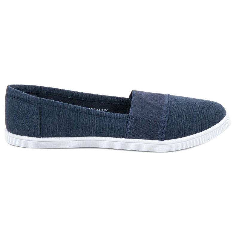 SHELOVET Tênis slip-on azul marinho