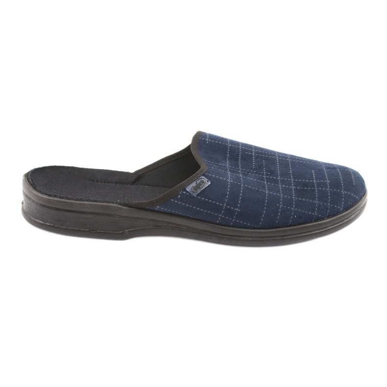 Sapatos masculinos Befado pu 089M409 preto azul marinho