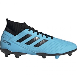 Chuteiras adidas Predator 19.3 Fg M F35593 azul
