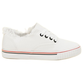 SHELOVET Tênis Branco Têxtil SHELOVET Tênis Branco Têxtil